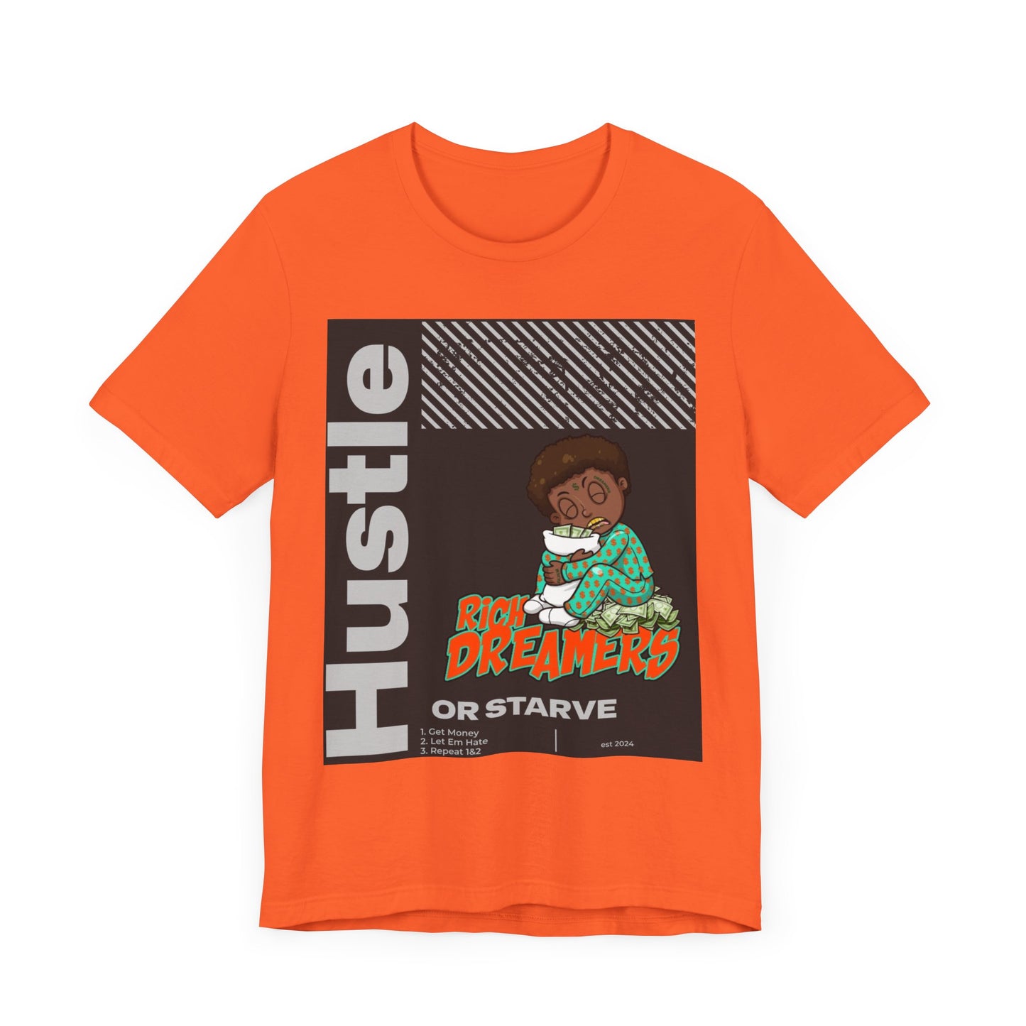 RD Hustle or Starve Short Sleeve Tee