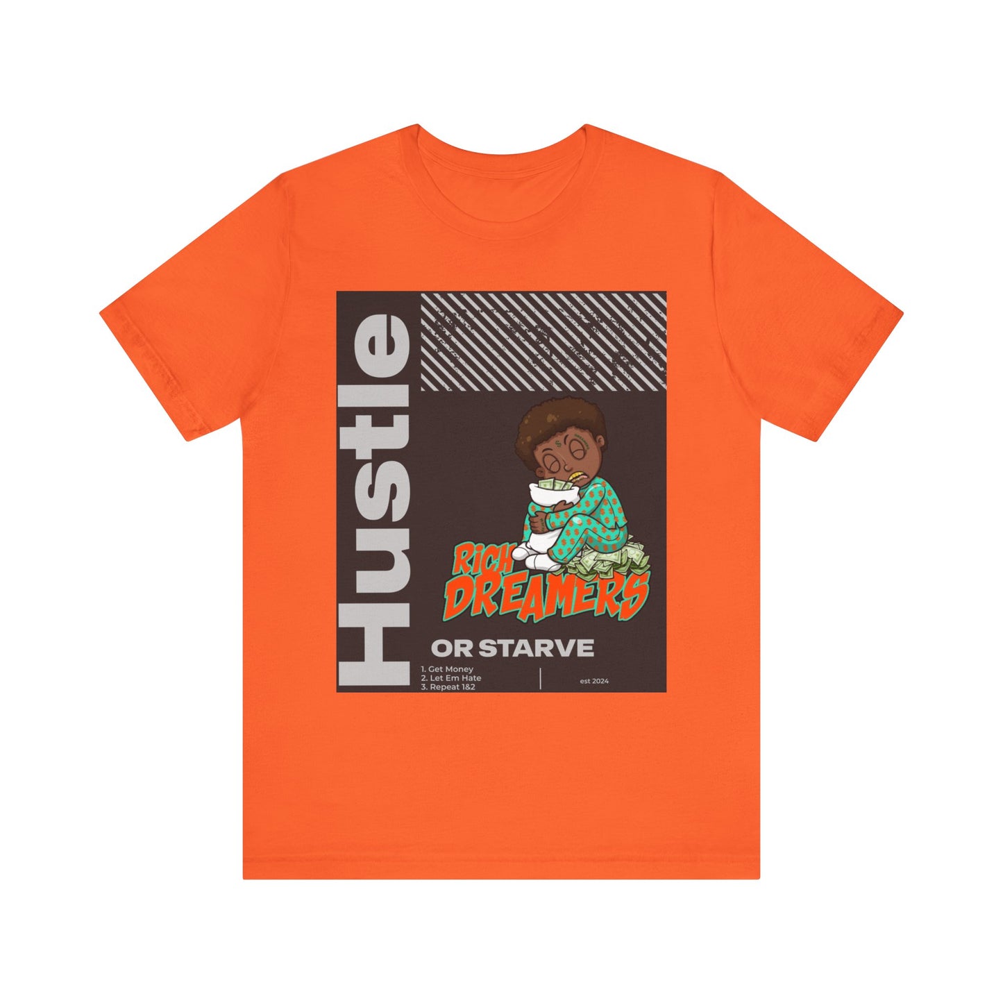 RD Hustle or Starve Short Sleeve Tee