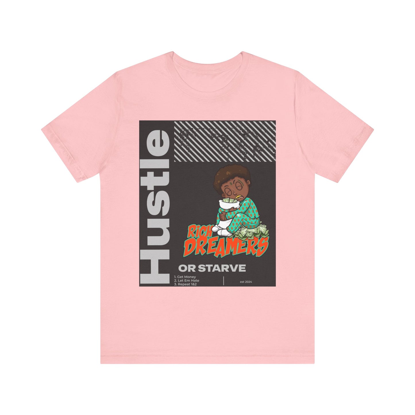 RD Hustle or Starve Short Sleeve Tee