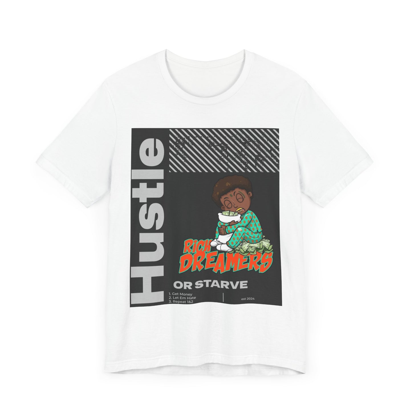 RD Hustle or Starve Short Sleeve Tee